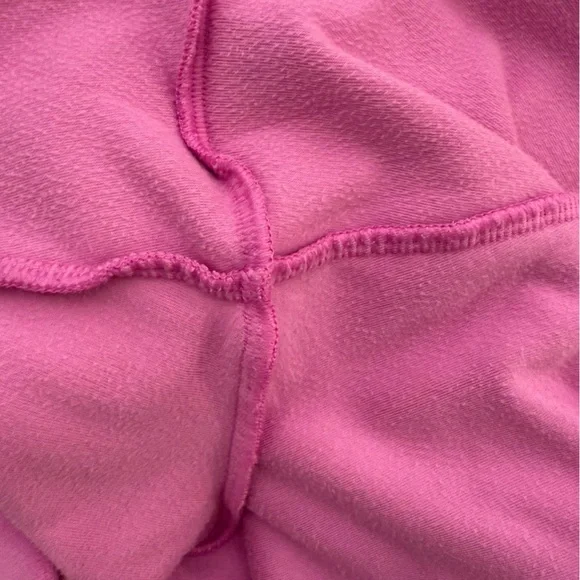 Victoria’s Secret On Pointe Pink Velour High Rise Drawstring Joggers Size Medium - Picture 7 of 14